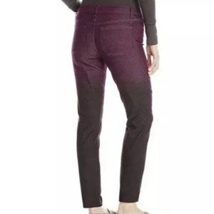 Prana purple ombre Jett slim jeans